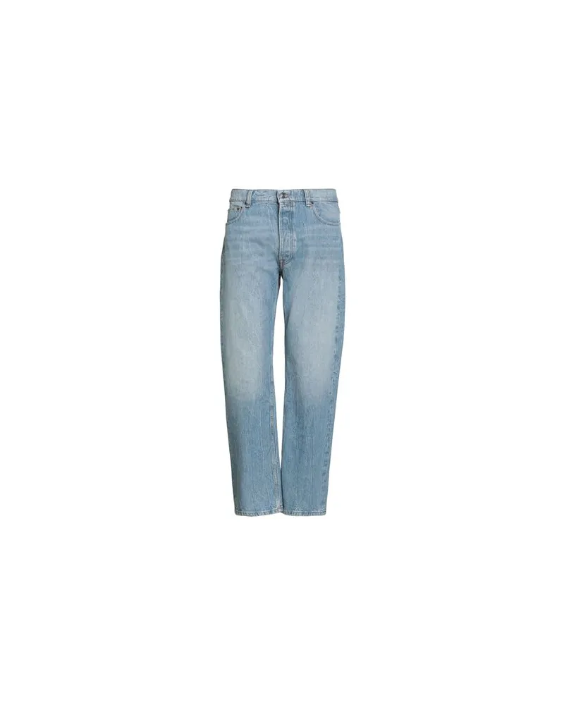 Wood Wood HOSEN & RÖCKE - Jeanshosenauf YOOX.COM Blau
