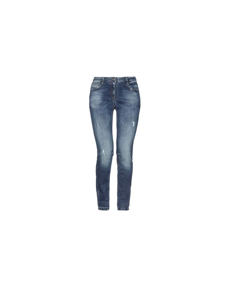 Bikkembergs HOSEN & RÖCKE - Jeanshosenauf YOOX.COM Blau