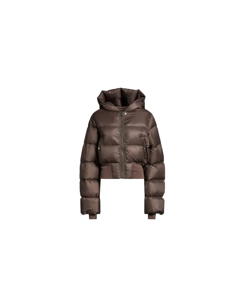Rick Owens JACKEN & MÄNTEL - Pufferjacken & Daunenjackenauf YOOX.COM Dunkelbraun