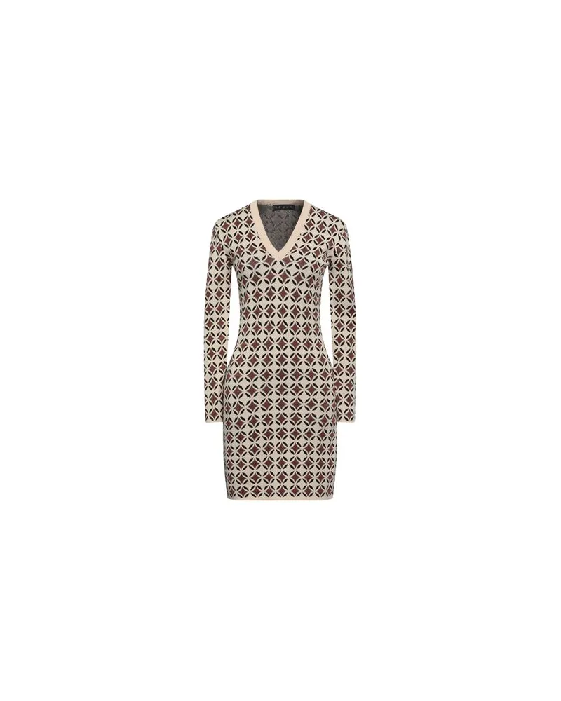 Icona By Kaos KLEIDER - Mini-Kleiderauf YOOX.COM Beige