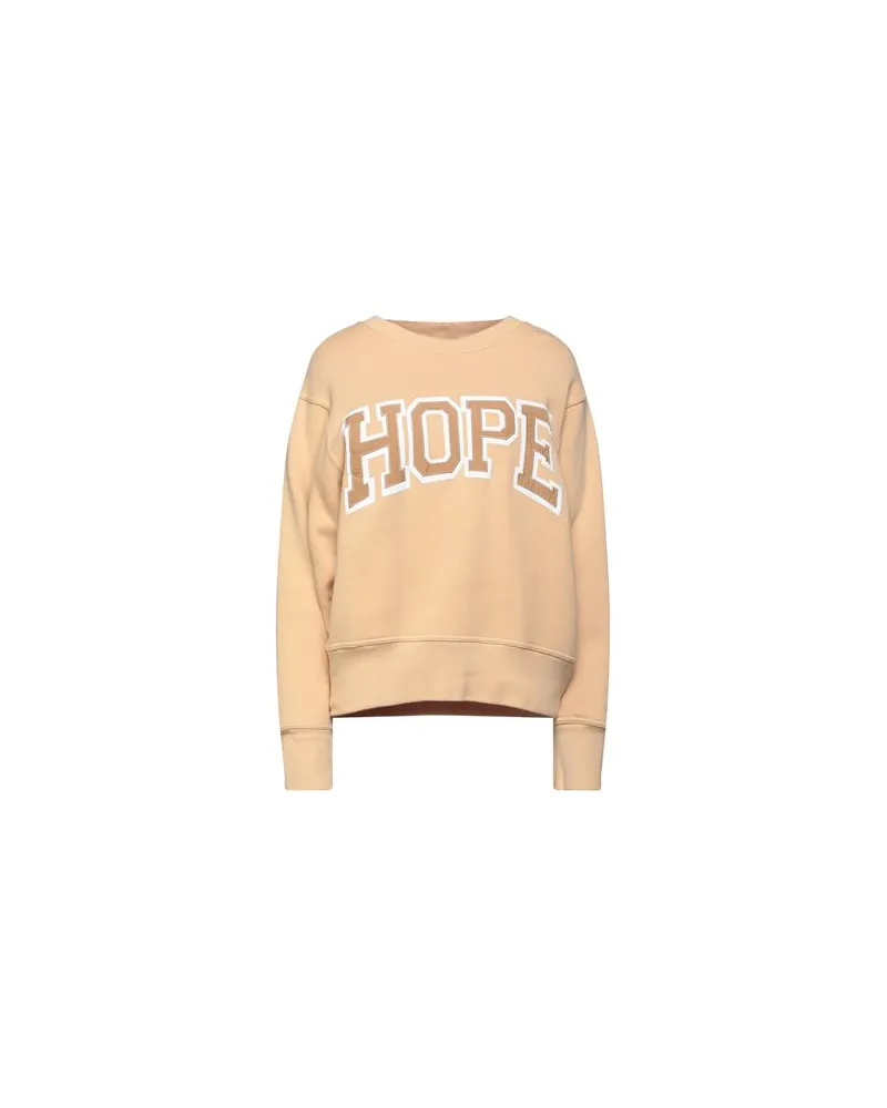 Sandro TOPS - Sweatshirtsauf YOOX.COM Beige