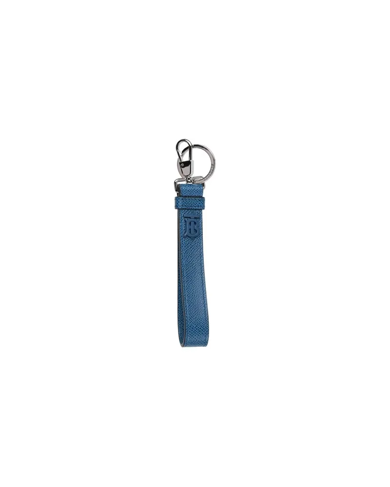 Burberry Kleinlederwaren - Schlüsselanhängerauf YOOX.COM Blau