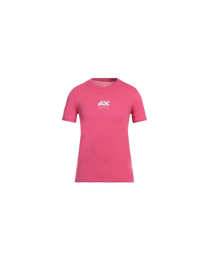 Armani Exchange TOPS - T-shirtsauf YOOX.COM Magenta