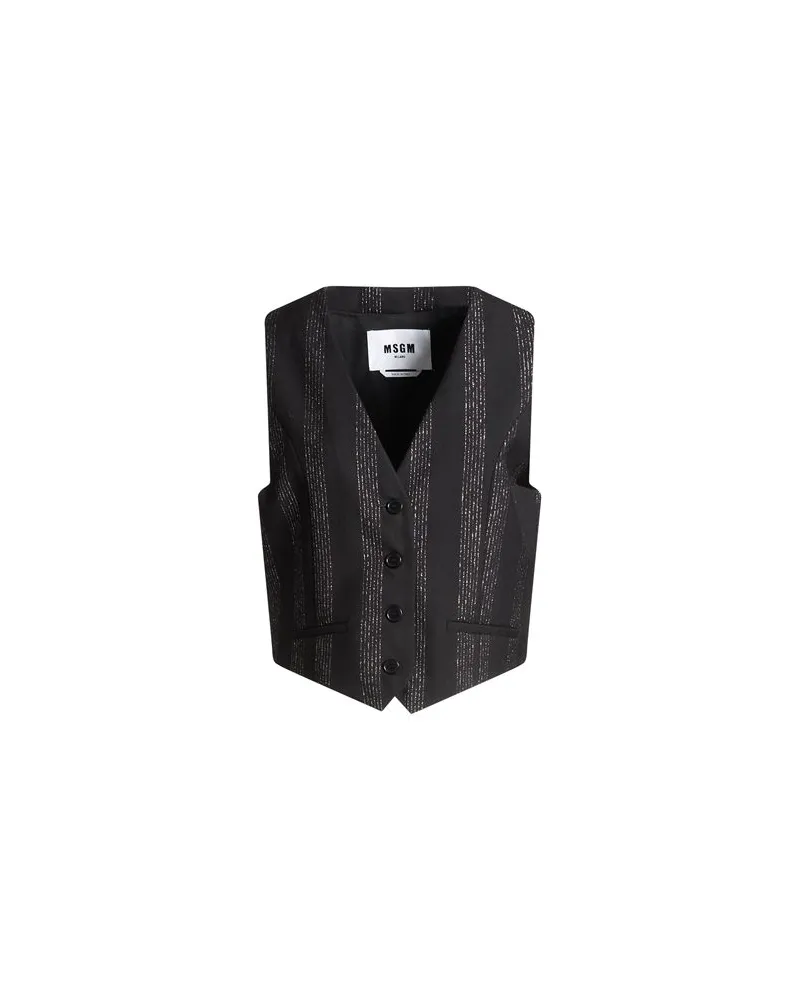 MSGM ANZÜGE und CO-ORDS - Couture-Westenauf YOOX.COM Schwarz