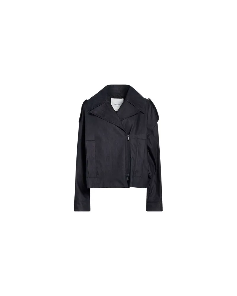 Hevò JACKEN & MÄNTEL - Jeansjacken/Mäntelauf YOOX.COM Blau
