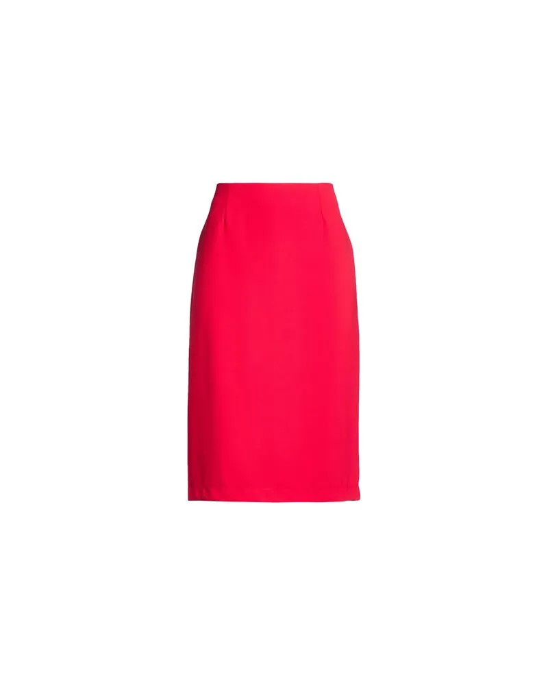 Kaos HOSEN & RÖCKE - Midi-Röckeauf YOOX.COM Rot
