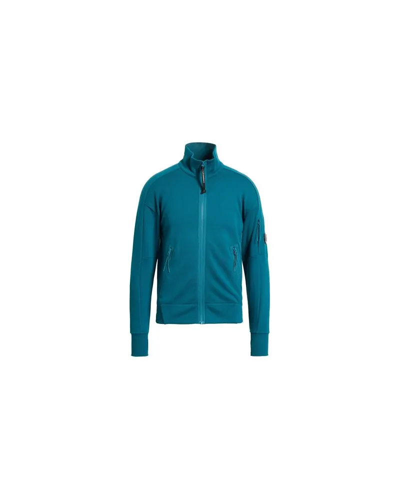 C.P. Company TOPS - Sweatshirtsauf YOOX.COM Aquamarin