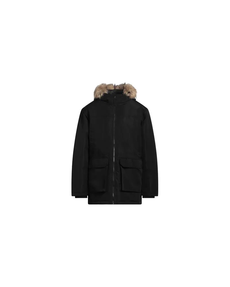 Jack & Jones JACKEN & MÄNTEL - Mäntelauf YOOX.COM Schwarz