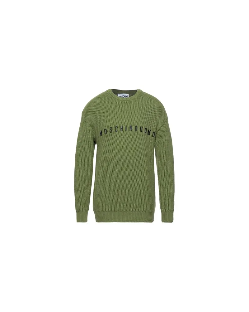 Moschino STRICKWAREN - Pulloverauf YOOX.COM Militärgrün