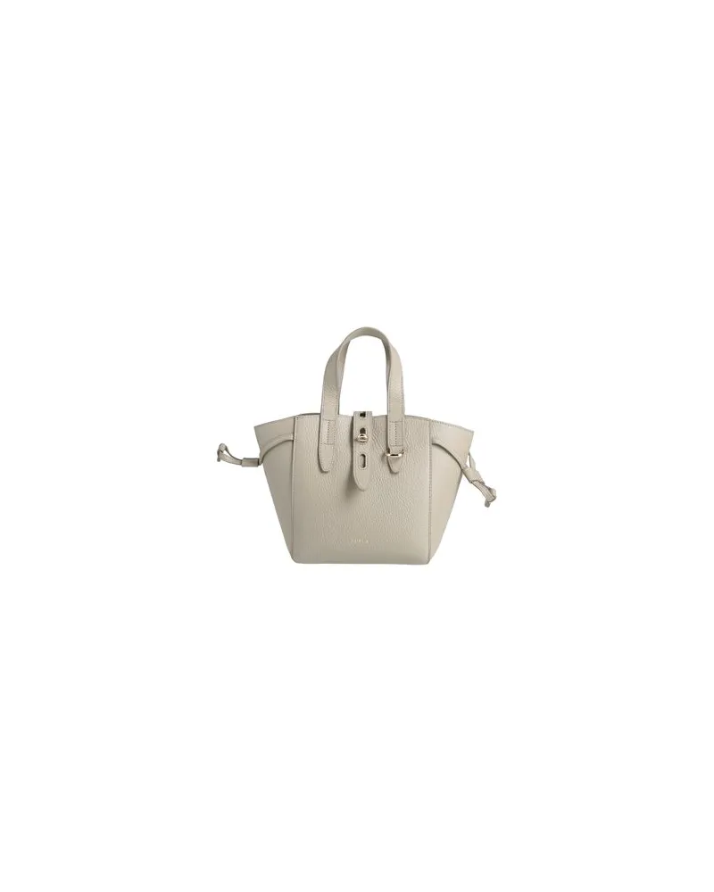 Furla NET MINI TOTE  - TASCHEN - Handtaschenauf YOOX.COM Maulwurfsgrau
