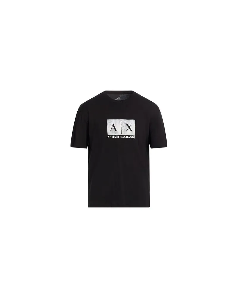 Armani Exchange TOPS - T-shirtsauf YOOX.COM Schwarz