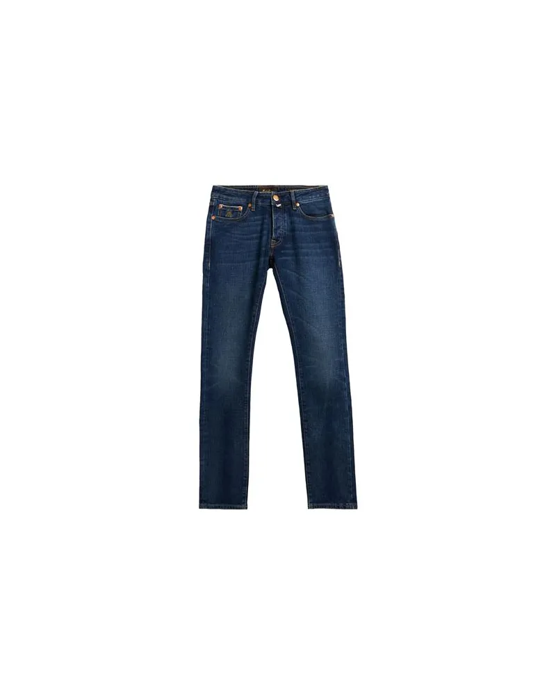 MOORER HOSEN & RÖCKE - Jeanshosenauf YOOX.COM Blau
