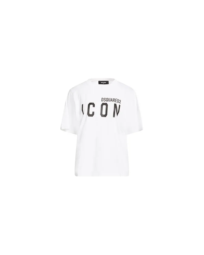 Dsquared2 ICON - TOPS - T-shirtsauf YOOX.COM Weiß