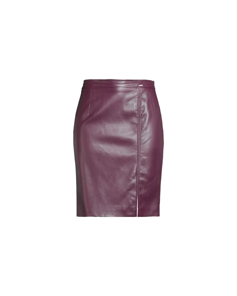 Guess HOSEN & RÖCKE - Midi-Röckeauf YOOX.COM Pflaume