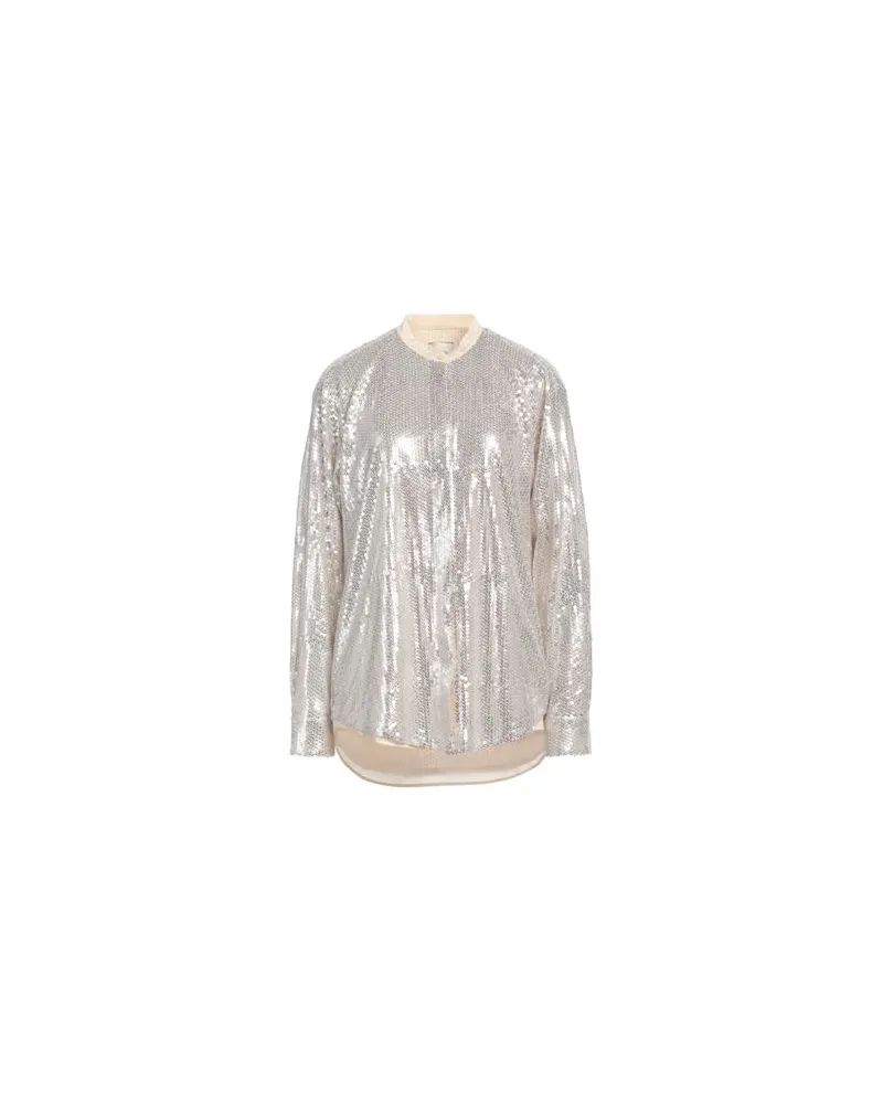 ALYSI CRÈME - TOPS - Hemdenauf YOOX.COM Silber