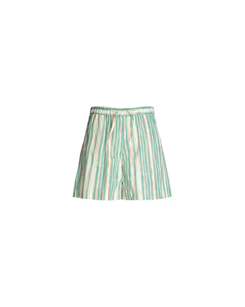 8 by Yoox COTTON WIDE LEG SHORTS  - HOSEN & RÖCKE - Shorts & Bermudashortsauf YOOX.COM Elfenbein
