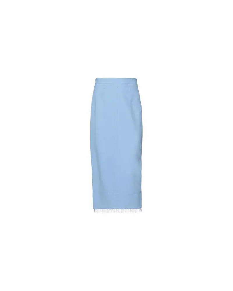 N° 21 HOSEN & RÖCKE - Midi-Röckeauf YOOX.COM Himmelblau