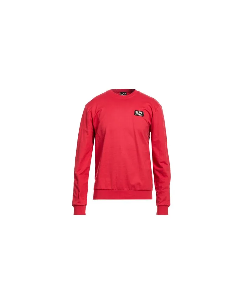 EA7 TOPS - Sweatshirtsauf YOOX.COM Tomatenrot