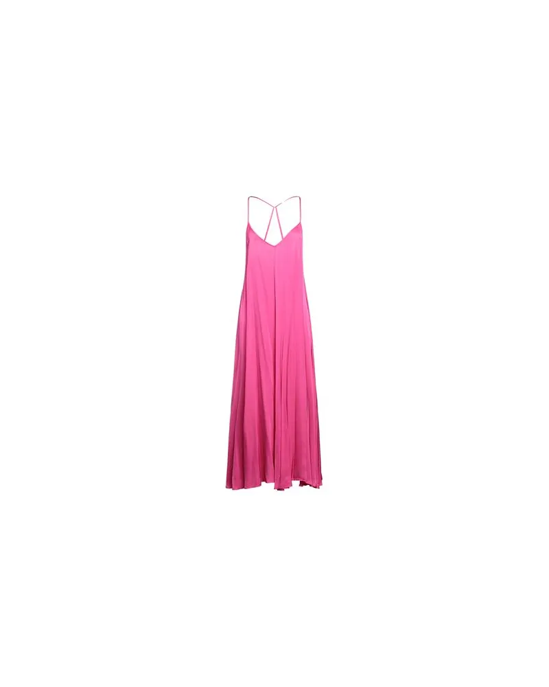 Rinascimento KLEIDER - Maxi-Kleiderauf YOOX.COM Fuchsia