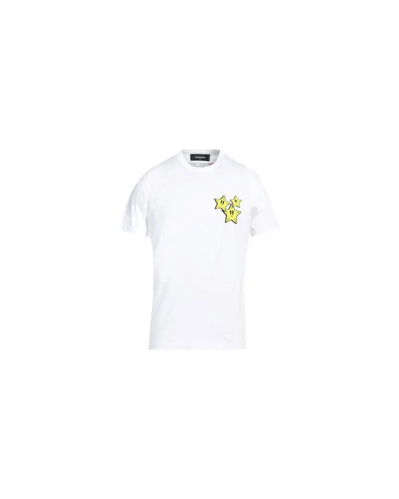 Dsquared2 TOPS - T-shirtsauf YOOX.COM Weiß