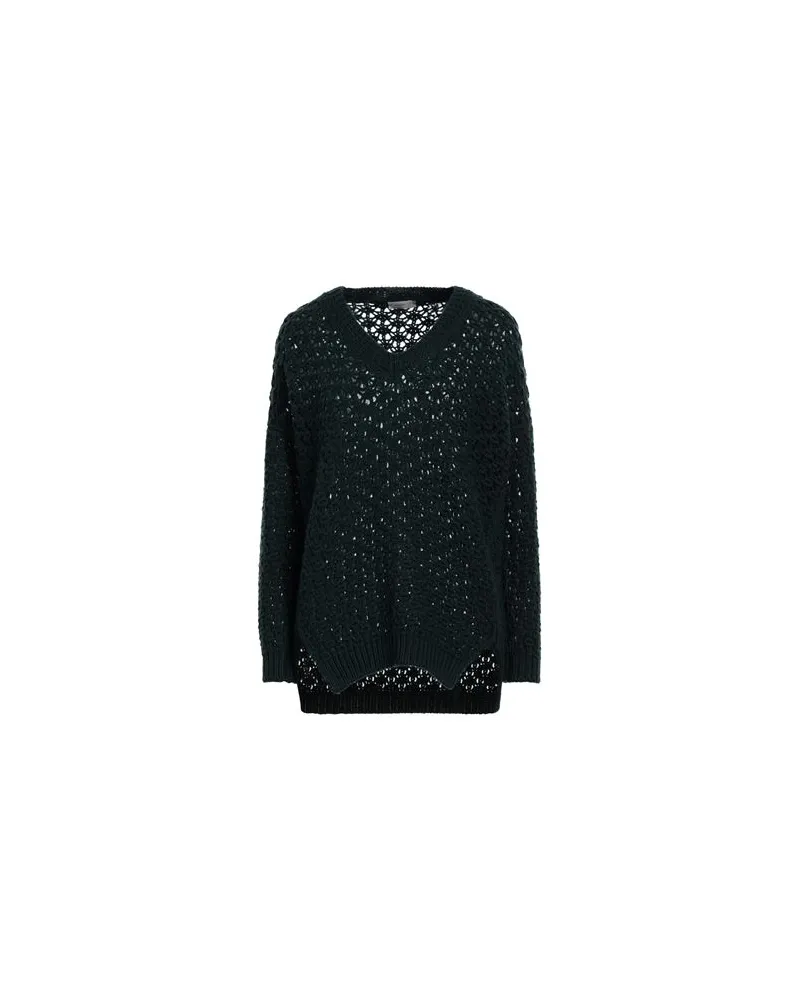 AGNONA STRICKWAREN - Pulloverauf YOOX.COM Dunkelgrün