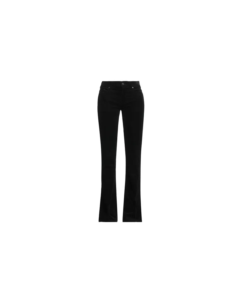 7 for all mankind HOSEN & RÖCKE - Hosenauf YOOX.COM Schwarz