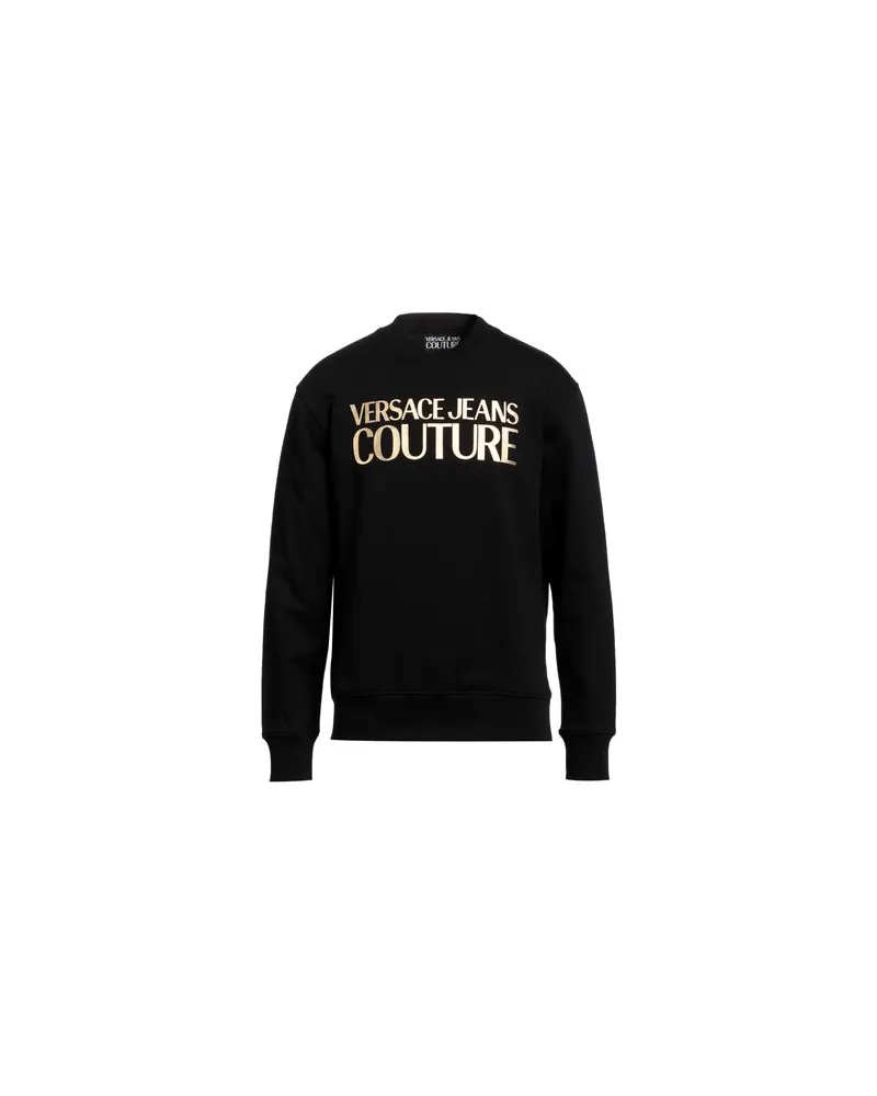 Versace Jeans TOPS - Sweatshirtsauf YOOX.COM Schwarz