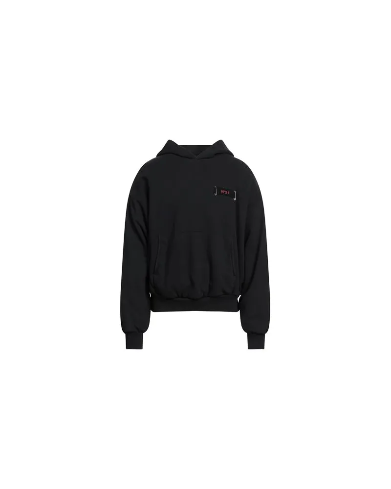 N° 21 TOPS - Sweatshirtsauf YOOX.COM Schwarz