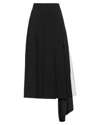 RED Valentino Midi-Rock Schwarz