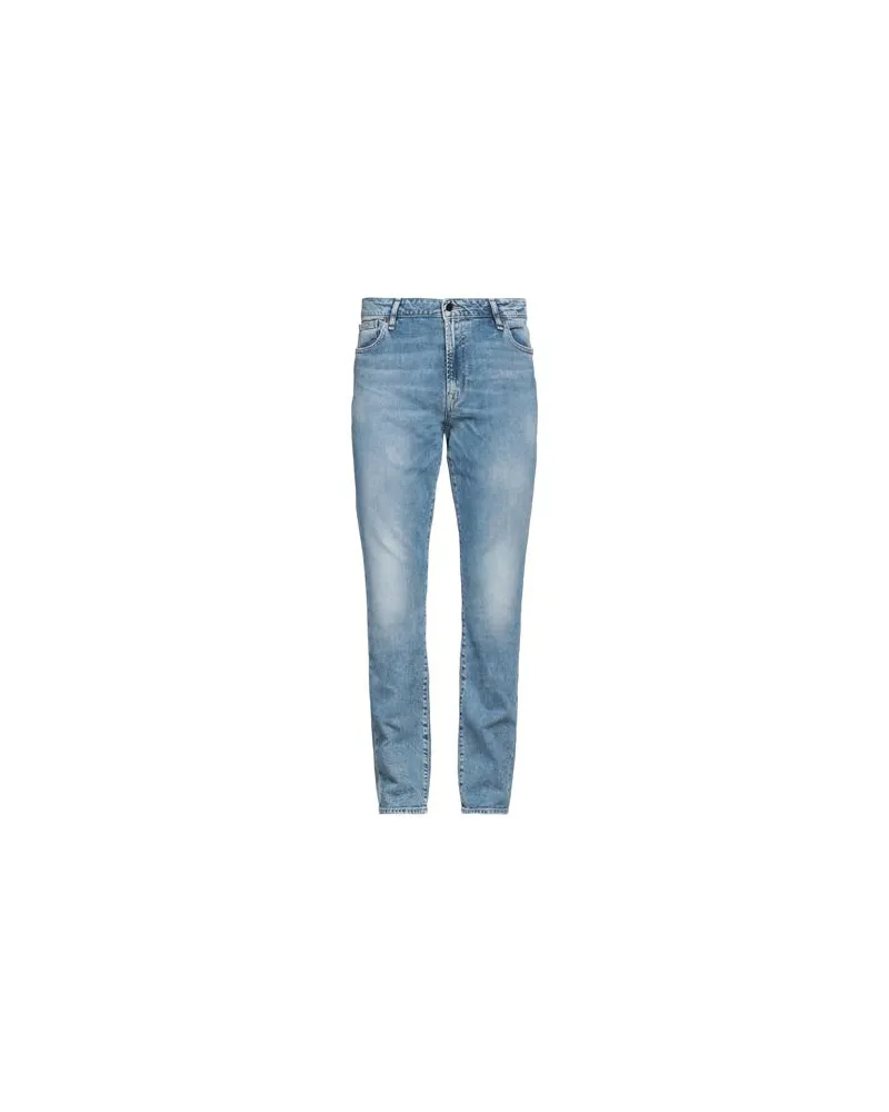 Guess HOSEN & RÖCKE - Jeanshosenauf YOOX.COM Blau