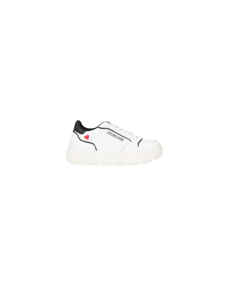 Moschino SCHUHE - Sneakersauf YOOX.COM Weiß