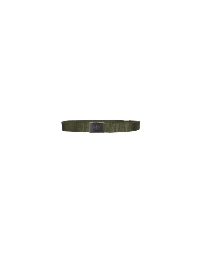 Alpha Industries Kleinlederwaren - Gürtelauf YOOX.COM Militärgrün
