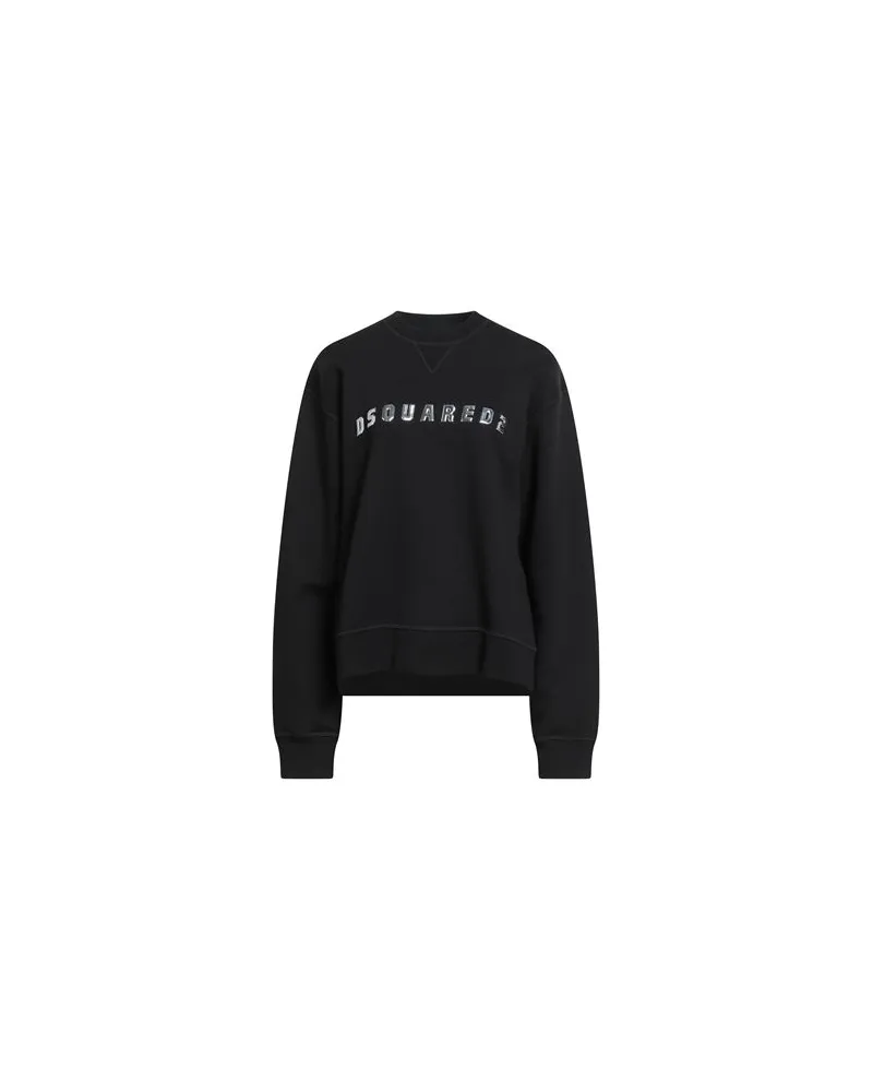 Dsquared2 TOPS - Sweatshirtsauf YOOX.COM Schwarz