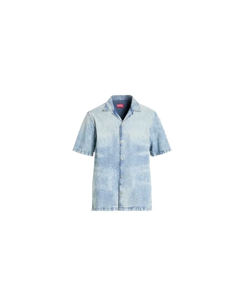 Diesel TOPS - Jeanshemdenauf YOOX.COM Blau