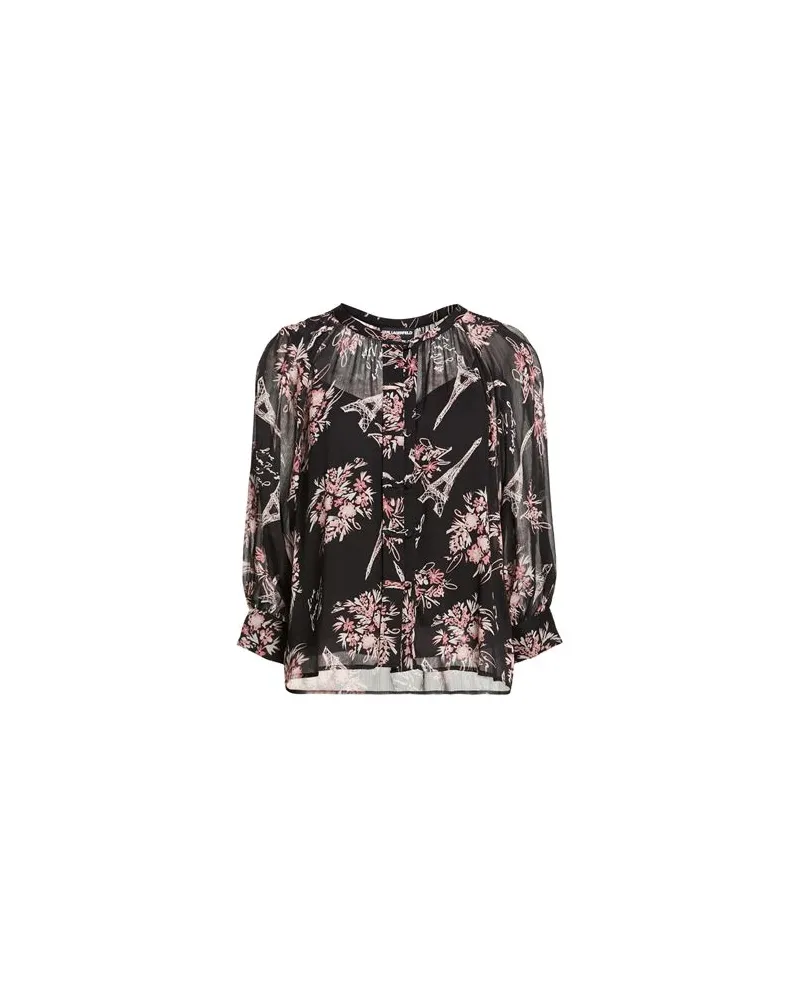 Karl Lagerfeld TOPS - Hemdenauf YOOX.COM Schwarz