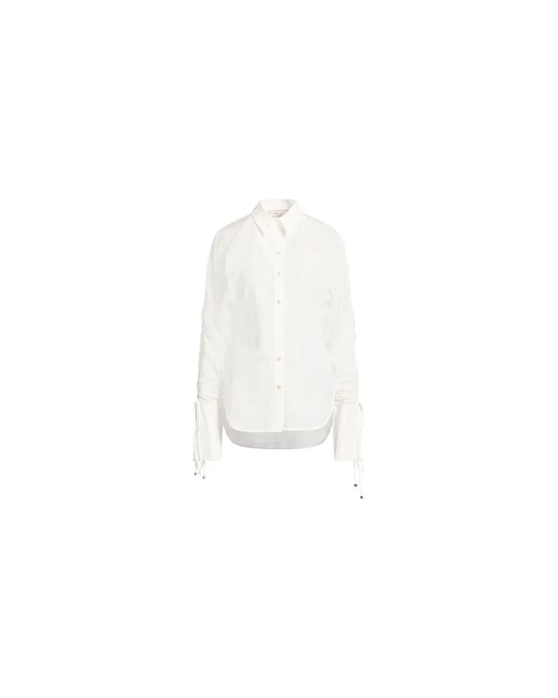 Blumarine TOPS - Hemdenauf YOOX.COM Weiß