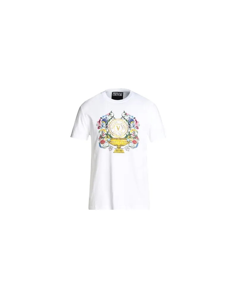 Versace Jeans TOPS - T-shirtsauf YOOX.COM Weiß