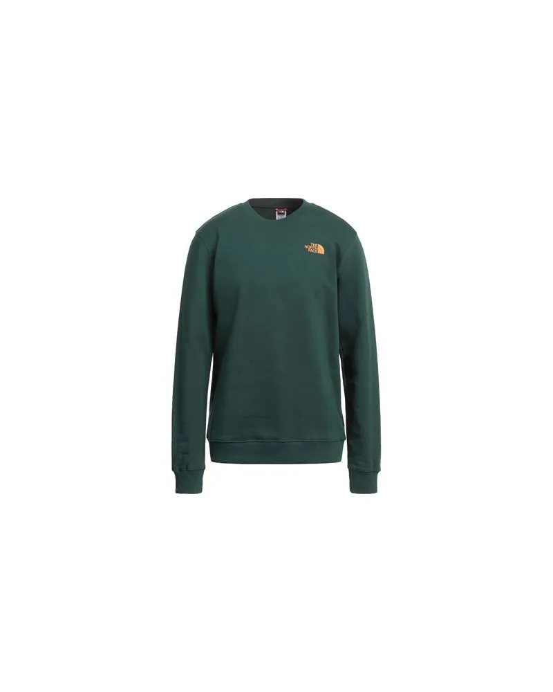 The North Face TOPS - Sweatshirtsauf YOOX.COM Smaragdgrün