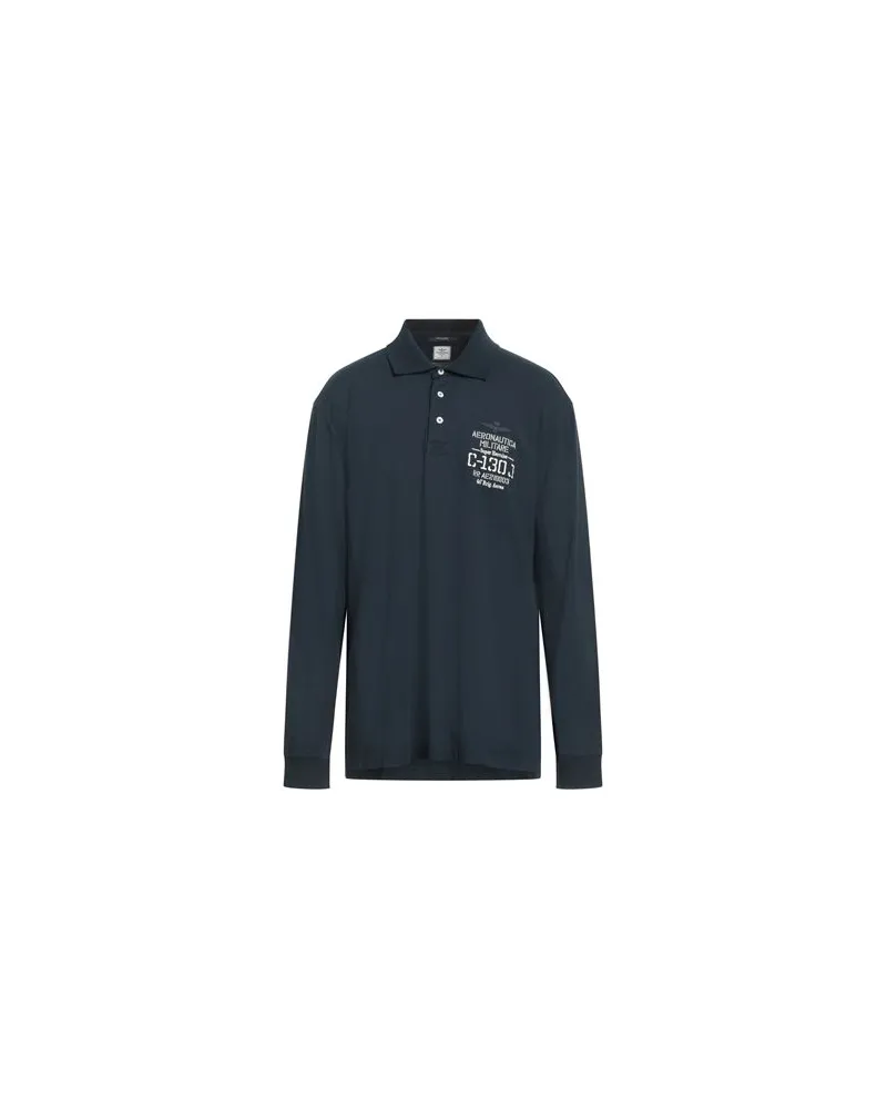 Aeronautica Militare TOPS - Poloshirtsauf YOOX.COM Nachtblau