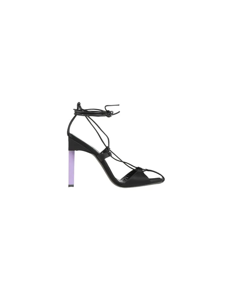ATTICO SCHUHE - Sandalenauf YOOX.COM Schwarz
