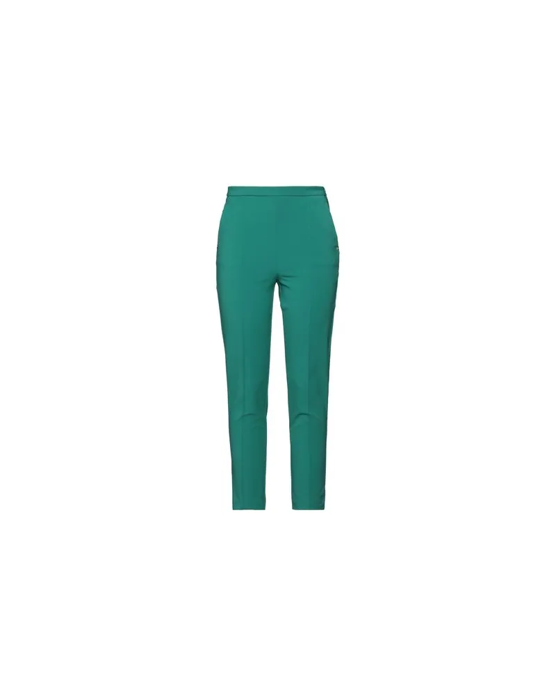 Elisabetta Franchi 5 ESSENTIALS - HOSEN & RÖCKE - Hosenauf YOOX.COM Smaragdgrün