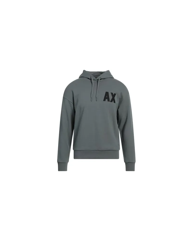 Armani Exchange TOPS - Sweatshirtsauf YOOX.COM Salbeigrün
