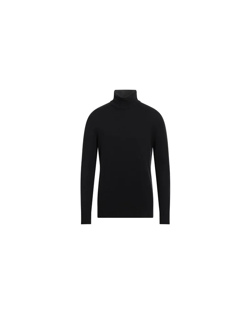 120% Lino STRICKWAREN - Rollkragenpulloverauf YOOX.COM Schwarz