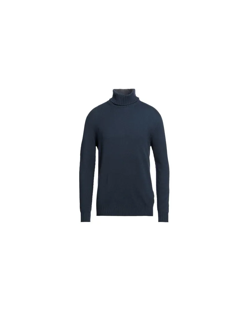 120% Lino STRICKWAREN - Rollkragenpulloverauf YOOX.COM Nachtblau