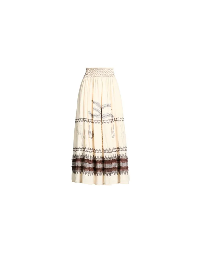 Emporio Sirenuse HOSEN & RÖCKE - Maxi-Röckeauf YOOX.COM Elfenbein