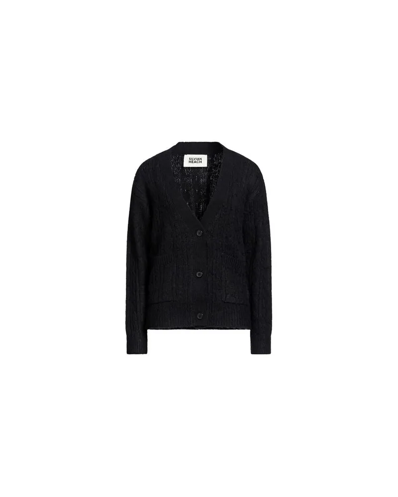 Silvian Heach STRICKWAREN - Strickjackenauf YOOX.COM Schwarz