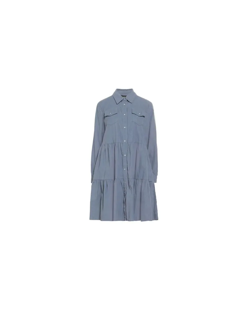 Gaudi KLEIDER - Mini-Kleiderauf YOOX.COM Taubenblau