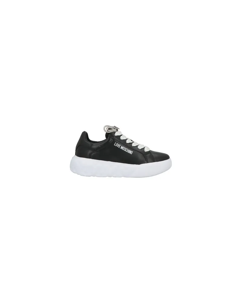 Moschino SCHUHE - Sneakersauf YOOX.COM Schwarz