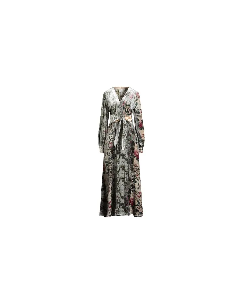 Pierre-Louis Mascia KLEIDER - Maxi-Kleiderauf YOOX.COM Hellgrau
