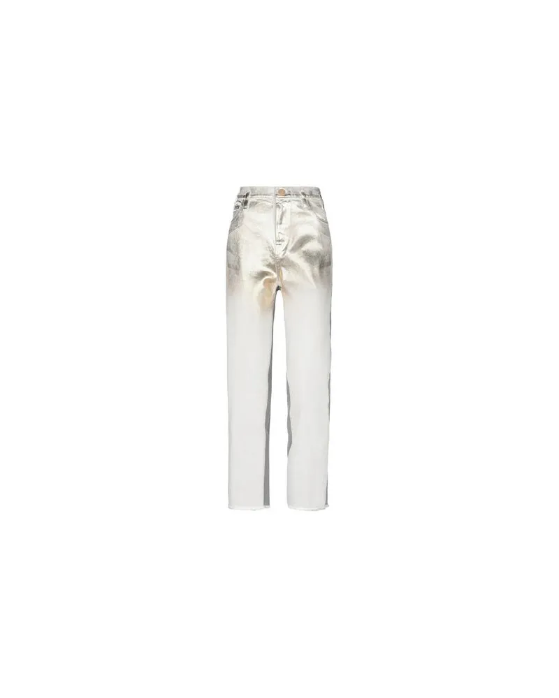 8PM HOSEN & RÖCKE - Jeanshosenauf YOOX.COM Gold